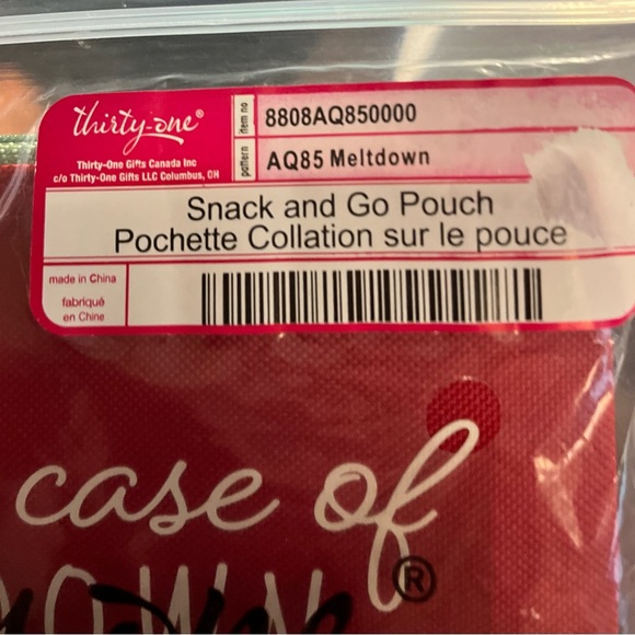 Thirty-one Snack and Go Pouch NWT - Picture 4 of 5